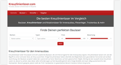 Desktop Screenshot of kreuzlinienlaser.com